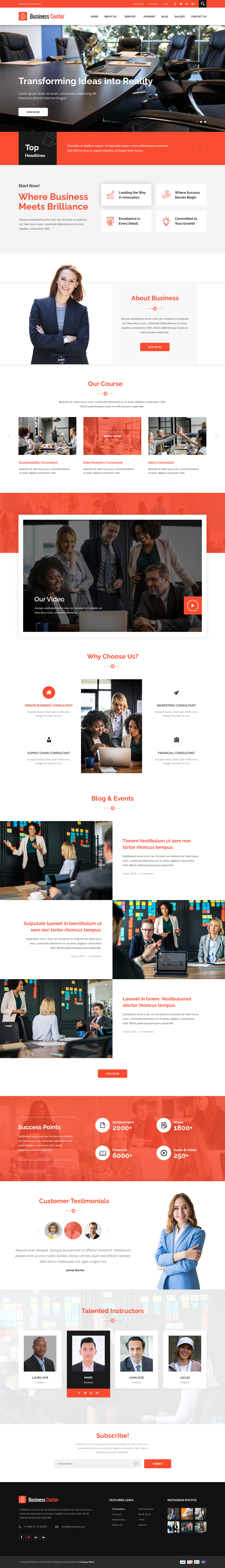 Business Solution WordPress Theme